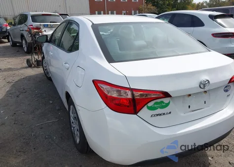 2018 Toyota Corolla Le из США, поврежденный, VIN 2T1BURHE2JC115000